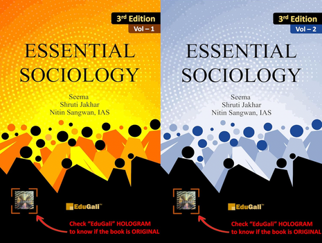 Essential Sociology Nitin Sangwan, IAS [3rd ED (Two Volumes)]
